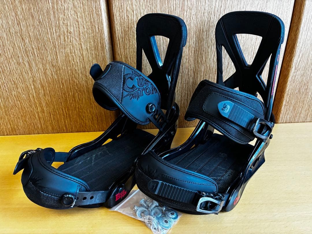 BURTONバインディング【カスタム（メンズMサイズ）】ブラック