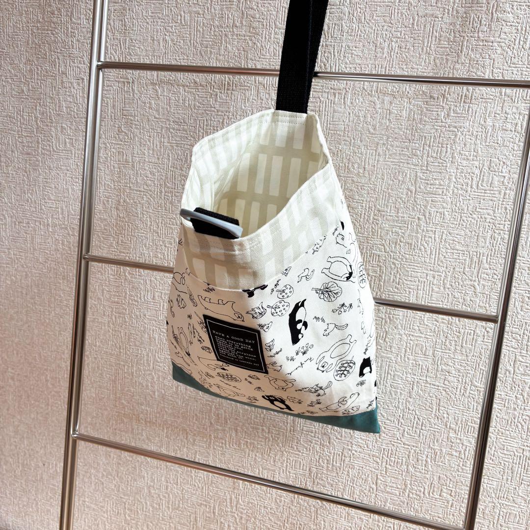 \メルカリ限定販売/くま柄③/入園入学セットレッスンバッグ/体操着袋/上履き入れ