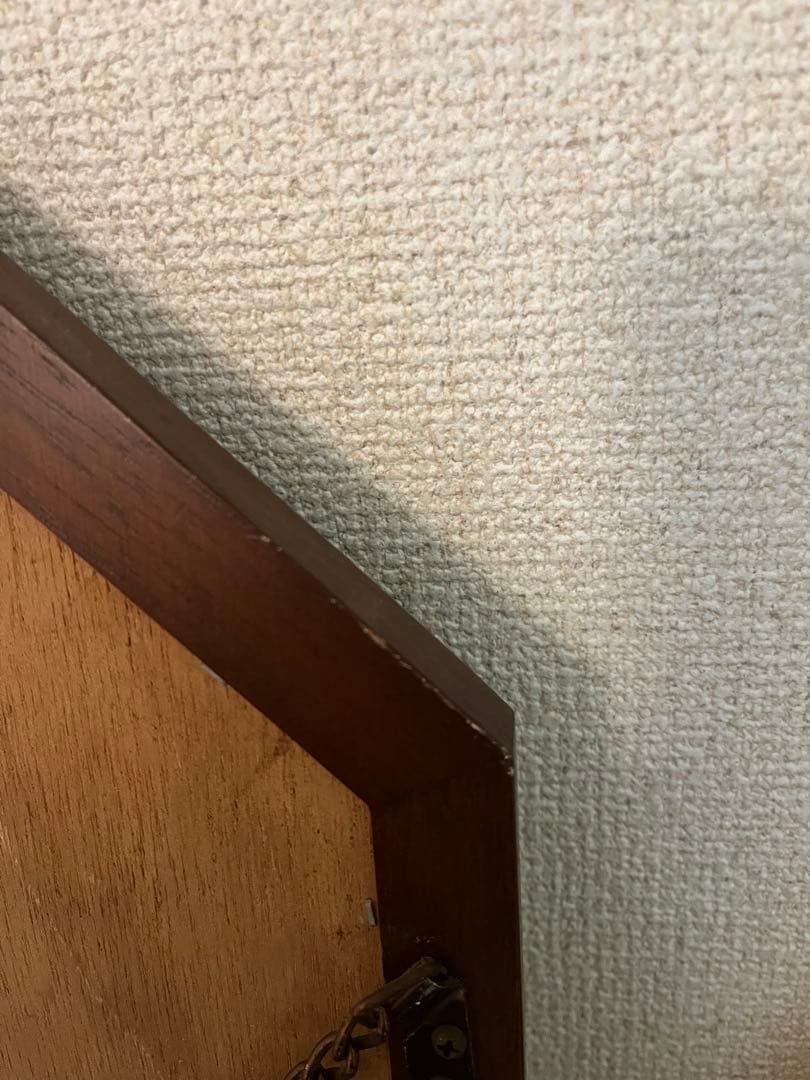 maruni 地中海シリーズ　マルニ木工　ミラー49 八角形壁掛け鏡 ブラウン