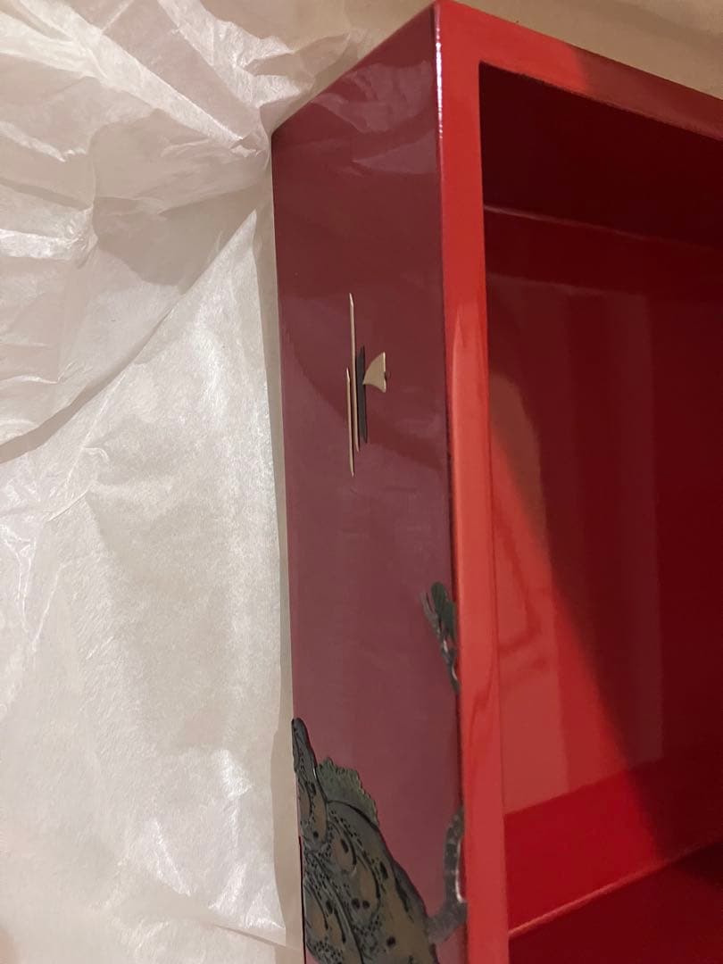 【値下げ】べんぼう沖縄　堆錦漆器重箱 3段