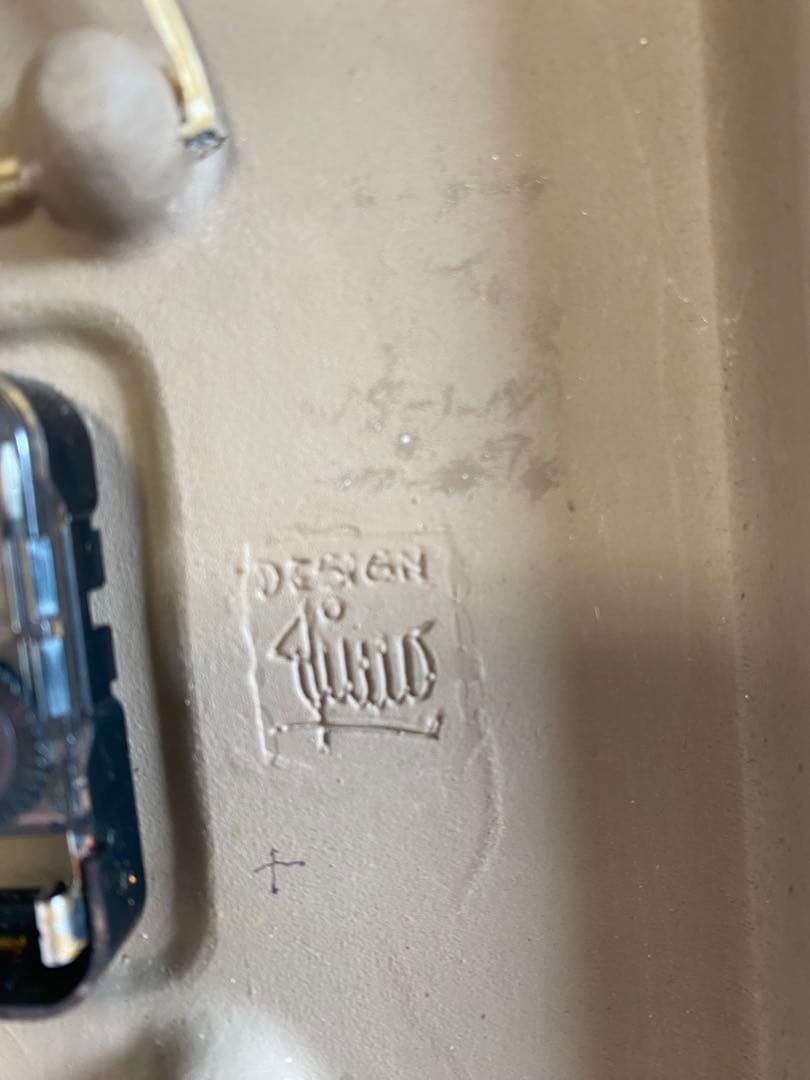 北欧陶板を代表Jie Gantofta（ジィ・ガントフタ）陶板ウォールクロック