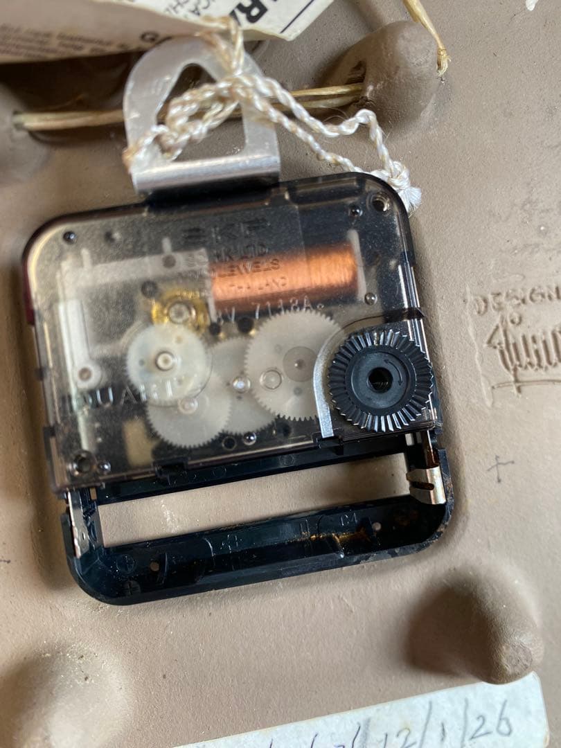 北欧陶板を代表Jie Gantofta（ジィ・ガントフタ）陶板ウォールクロック