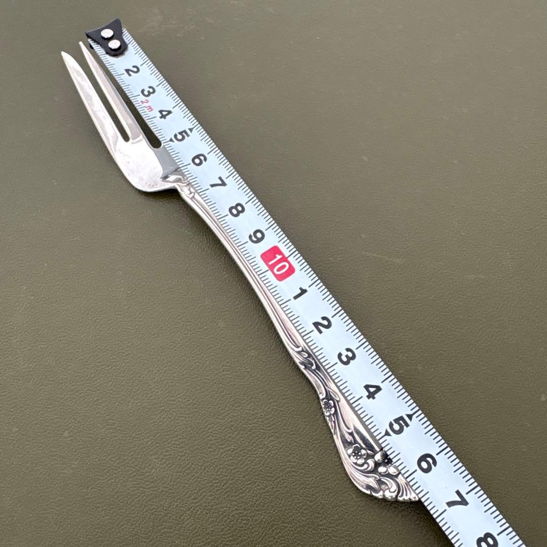 ALVIN STERLINGフォーク　純銀　ビンテージ　シャトーローズ　シルバー