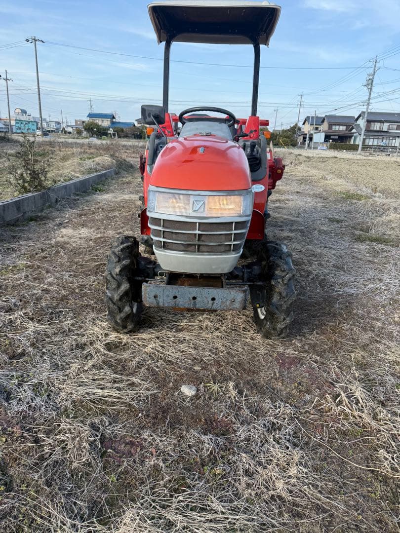 ヤンマー AF1 5トラクター 耕運機付き 赤