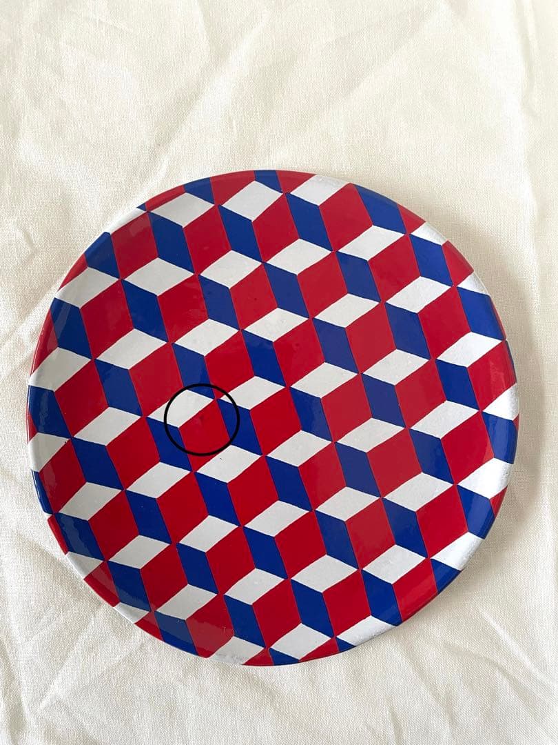 アスティエ トリコロール キューブプレート 19㎝