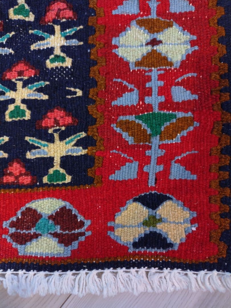 セネのキリム　（玄関マットサイズ大 88×56cm）