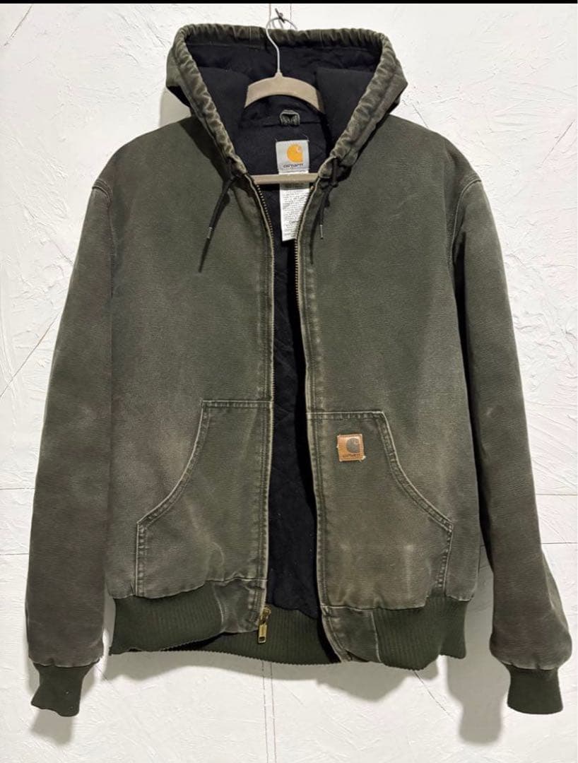 新品(現地購入)カーハートアクティブジャケット J130-M MOSS S 廃盤