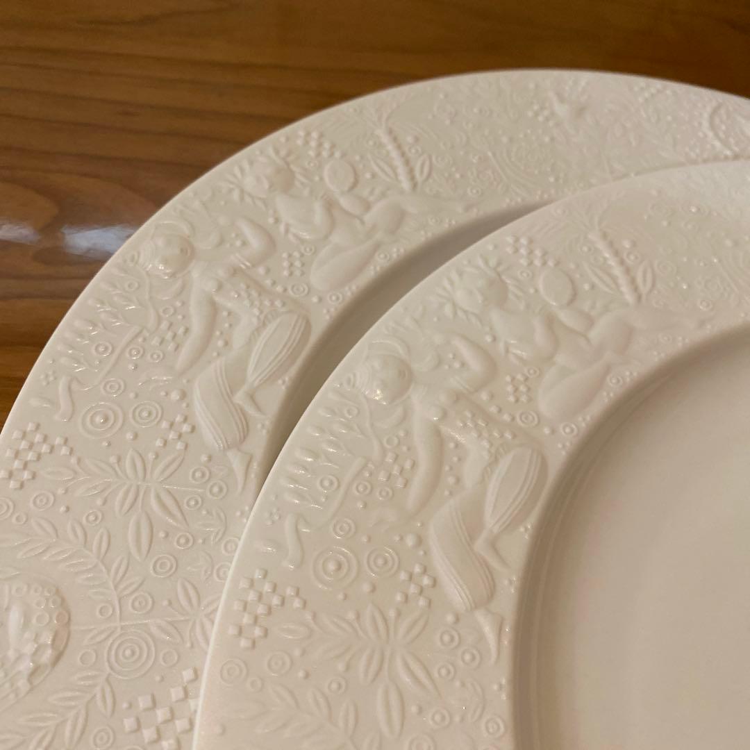 B 魔笛　ローゼンタール マテキ　プレート　大皿　26㎝　27㎝　ディナー　ペア