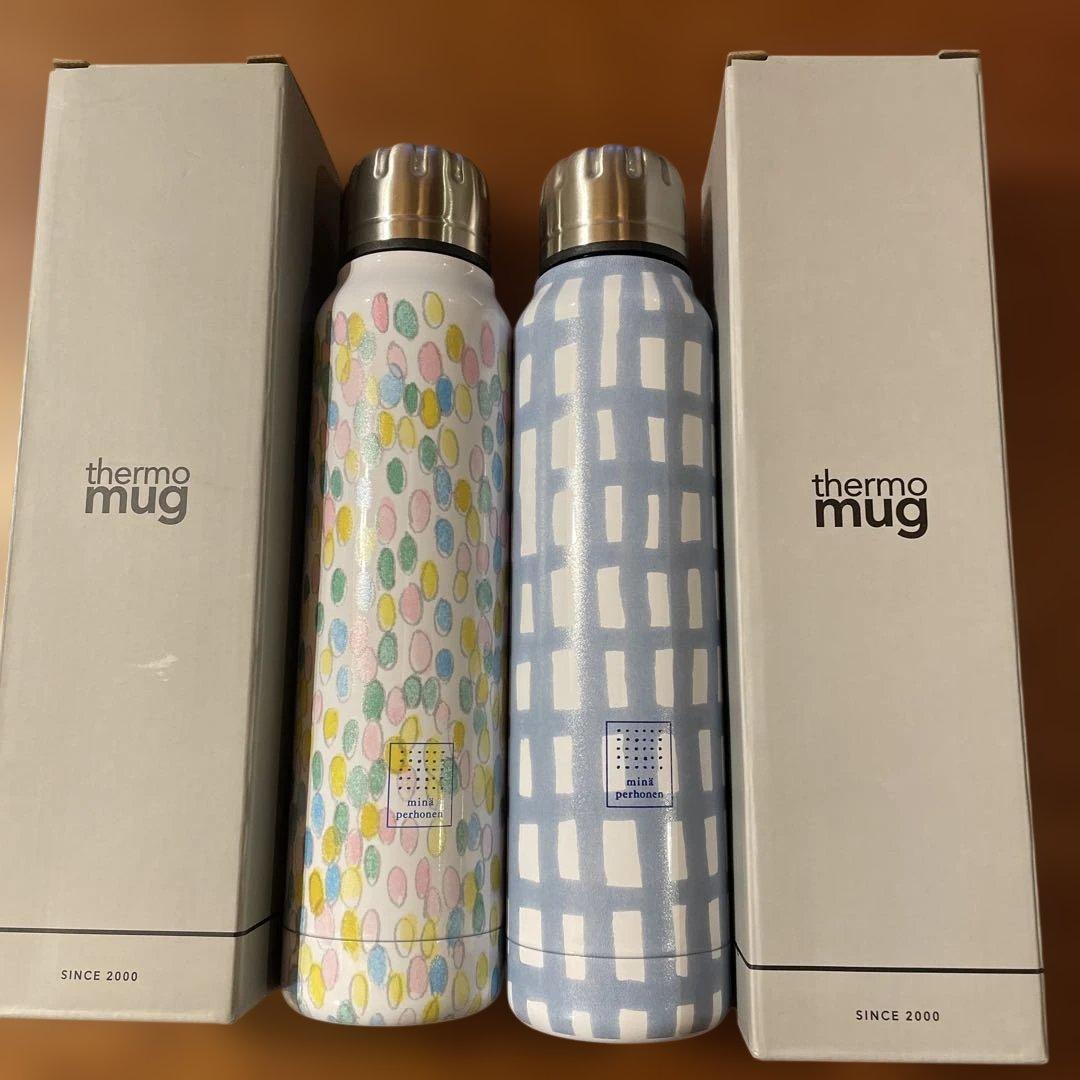 ミナペルホネン thermo mug 2本セット