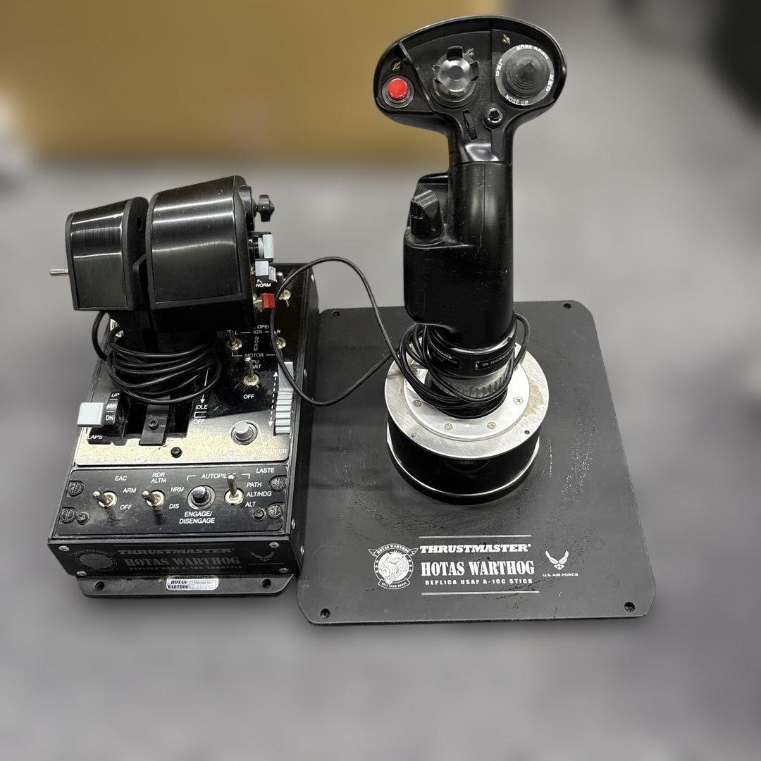 や*ろ様 366 THRUSTMASTER HOTAS WARTHOG セット