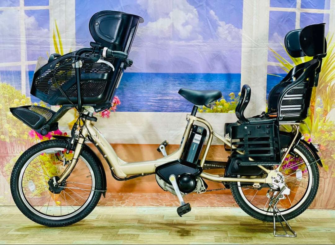 超特価！アンジェリーノ⭐️ブリヂストン子供乗せ電動アシスト自転車Y2467
