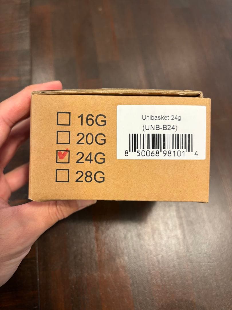 コーヒーメーカー・エスプレッソマシン WEBER WORKSHOPS Unibasket 24g