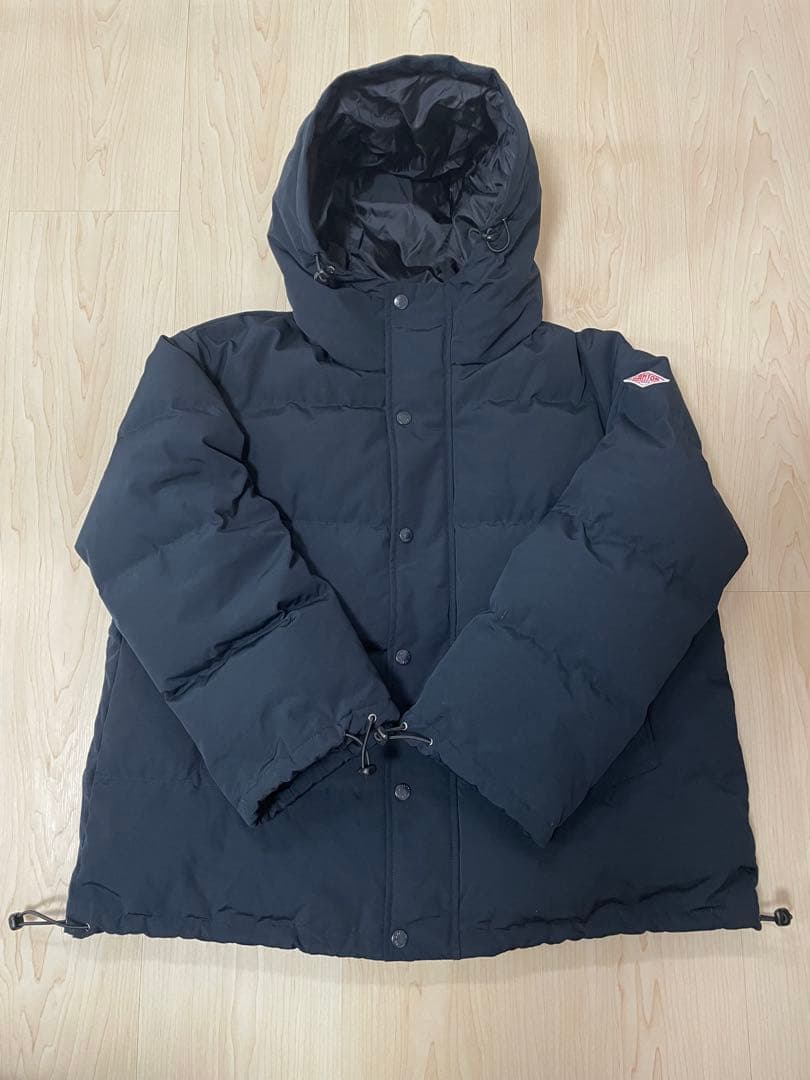 ダントンBIG SILHOUETTE HOODED DOWN JACKET XS