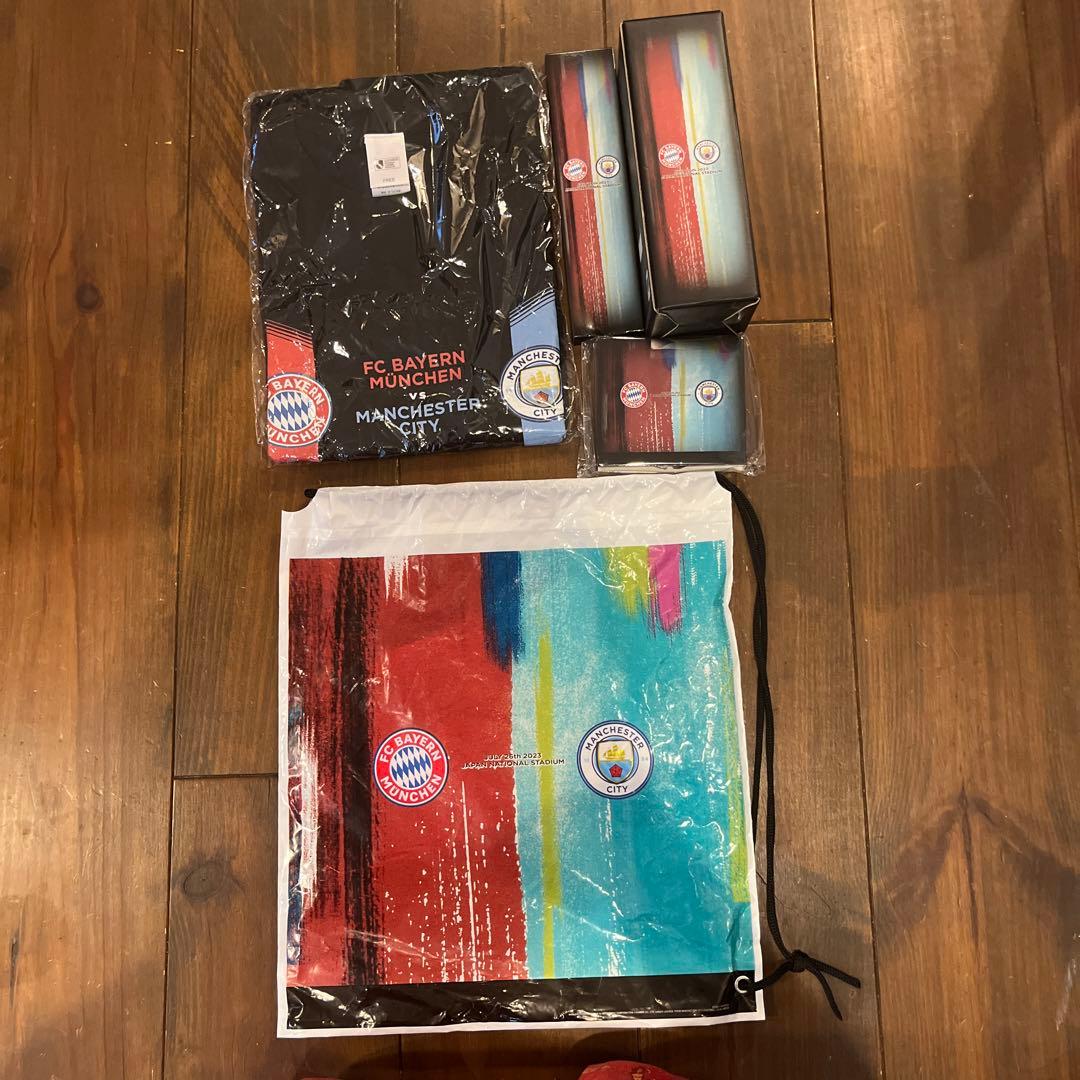 マンチェスターシティ、バイエルンミュンヘン　ジャパンツアー記念グッズ