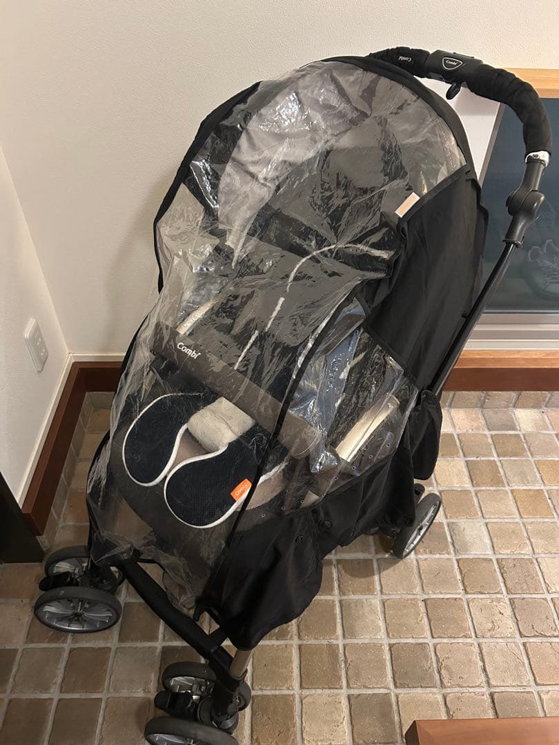 【はるくんママさん専用】Combi ベビーカー アンブレッタ（特注カゴ付き）