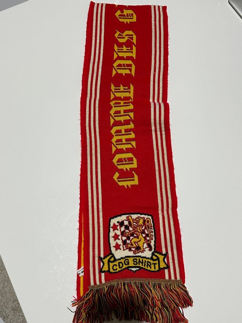 【希少】COMME des GARÇONS フットボールマフラー