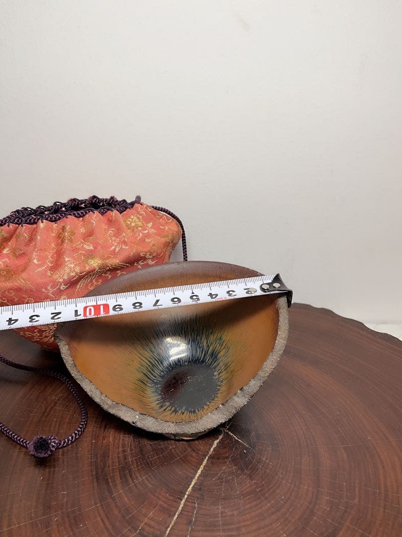 ★唐物古玩古董★宋時代　建窯 希少品 金兔毫 禾目天目茶碗　骨董品 アンティーク