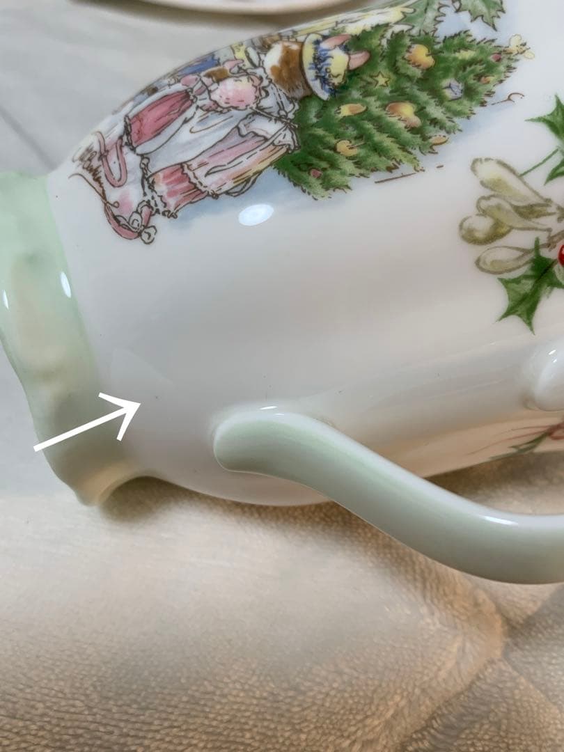 ロイヤルドルトン　メリーミッドウィンター カップ　お皿　キャンドル立て　セット