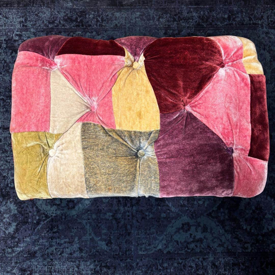 HALO ハロ ベンジントン フットスツール オットマン パッチワーク スツール