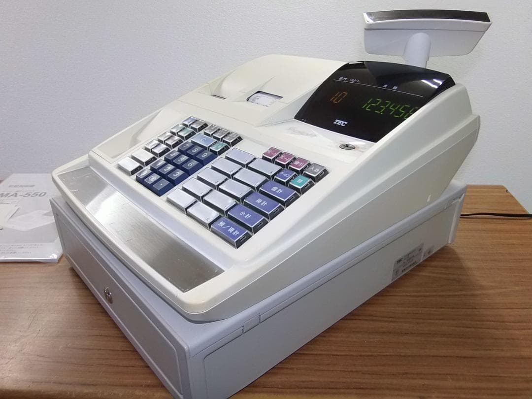 1/5設定無料東芝テック10部門軽減税率対応インボイスレジスターMA-550