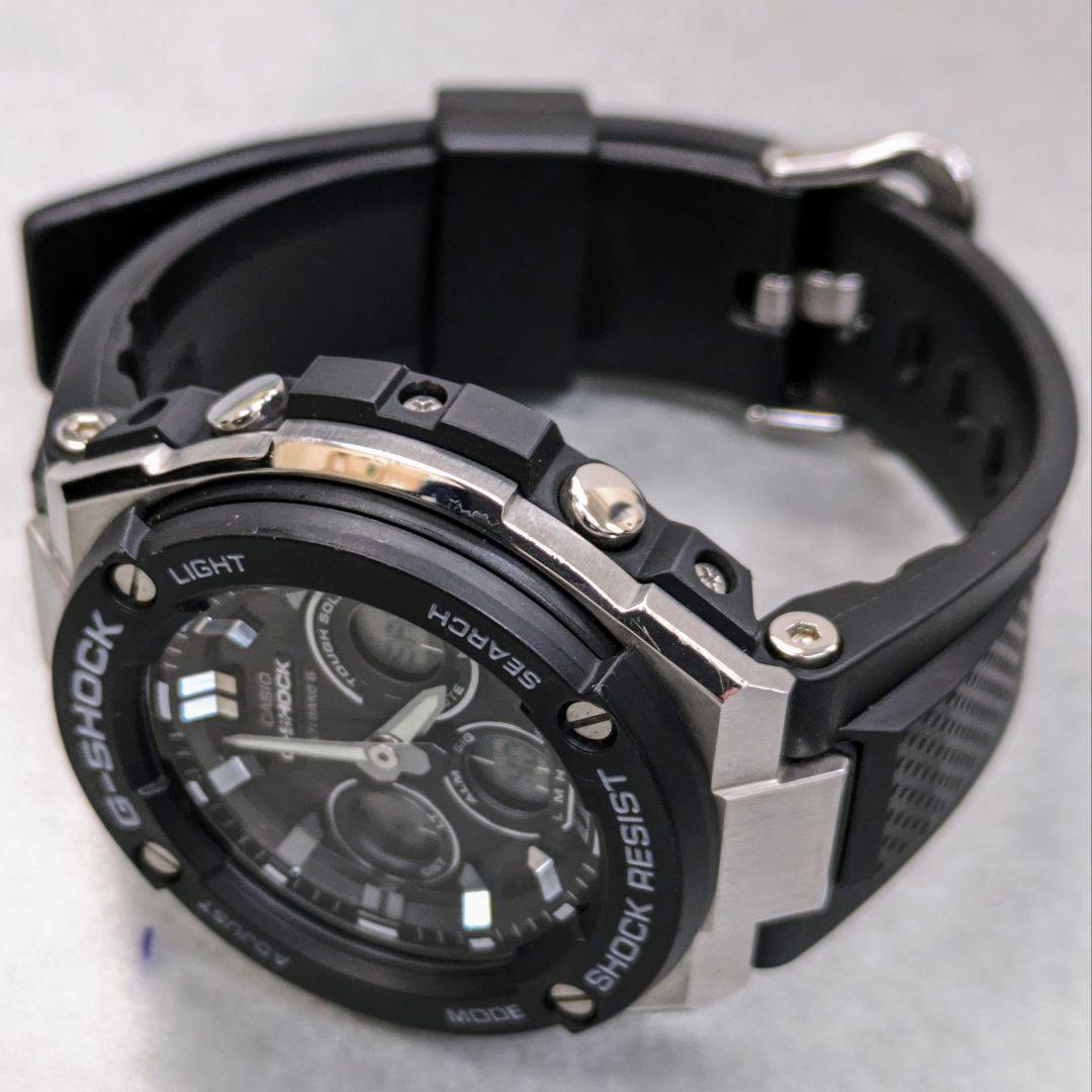 【ソーラー電波】カシオ　G-SHOCK　GST-W300-1AJF Gスチール