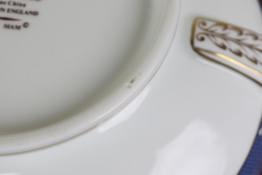 お値下げ　ウェッジウッド　ブルーサイアム　チュリーン　蓋付ボウル　イギリス 青