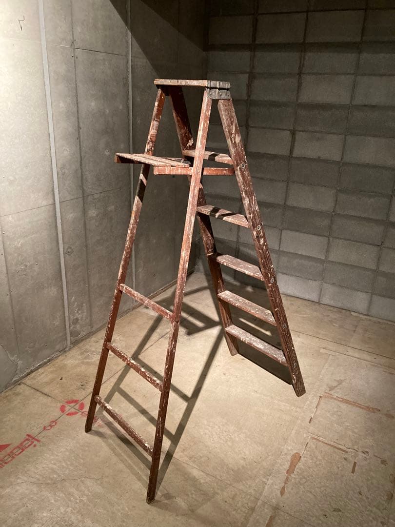 【値下げ】ビンテージ 脚立 アメリカン雑貨