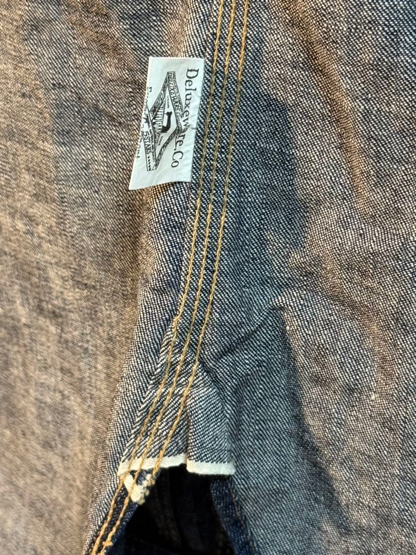 DELUXEWARE デラックスウエア　7640 デニムシャツ　ＸＬ