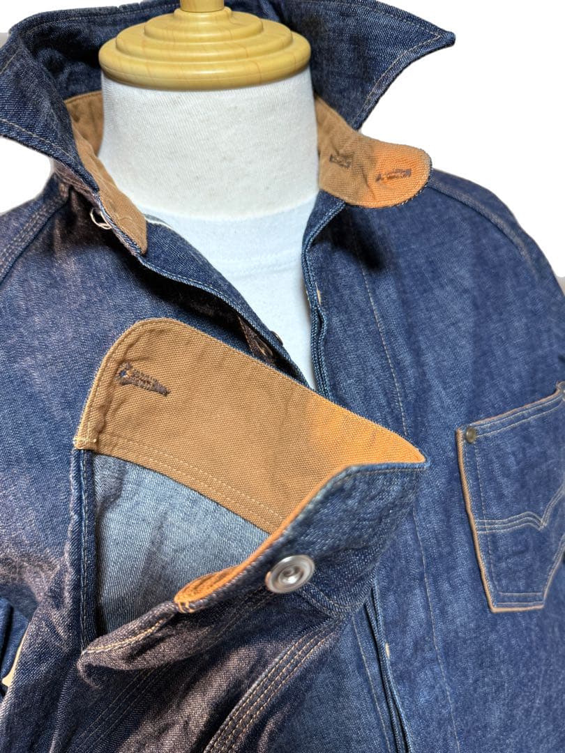 DELUXEWARE デラックスウエア　7640 デニムシャツ　ＸＬ