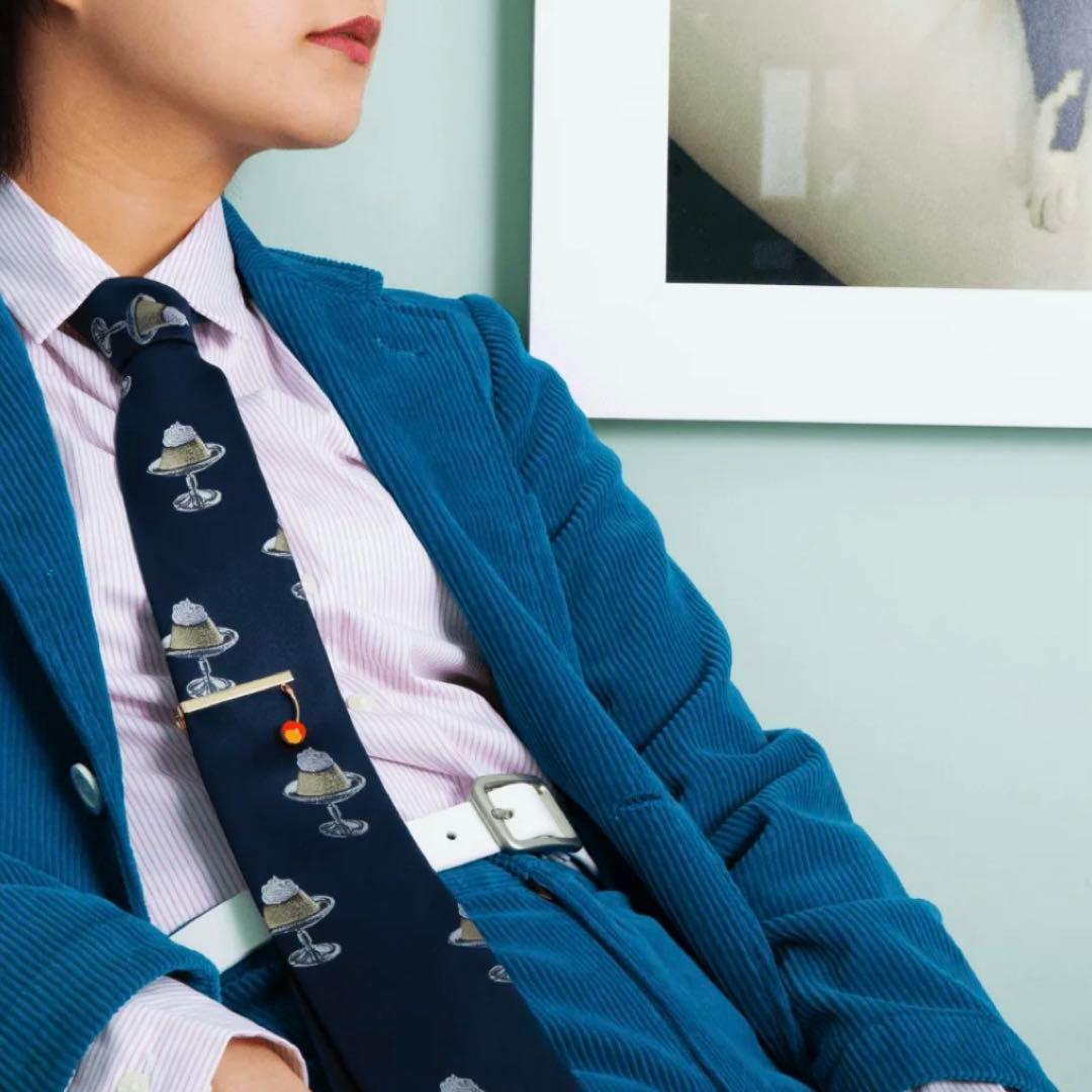 ▶︎【早い者勝ち】喫茶ジラフ★プリン★ネクタイ★エモい