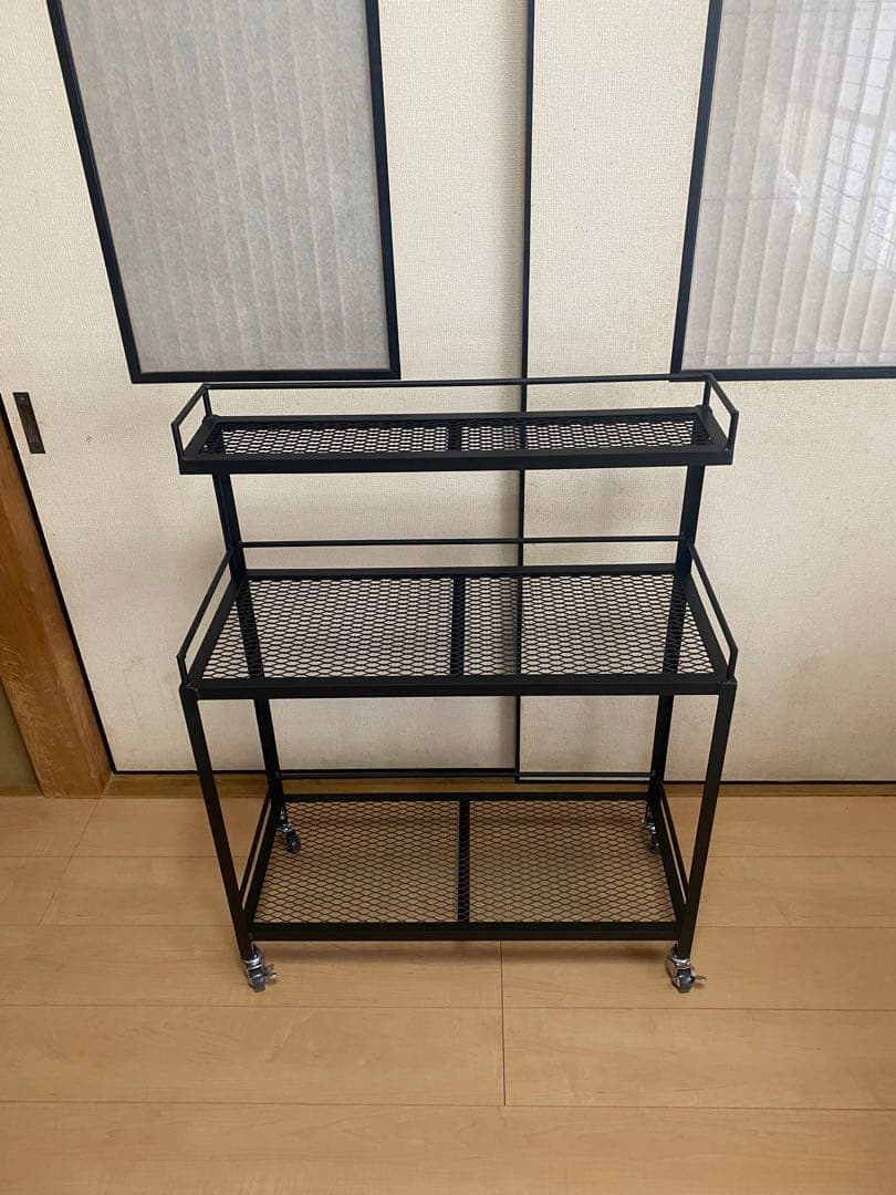 アイアンシェルフ　アイアンラック　インダストリアル 多肉植物　アガベ