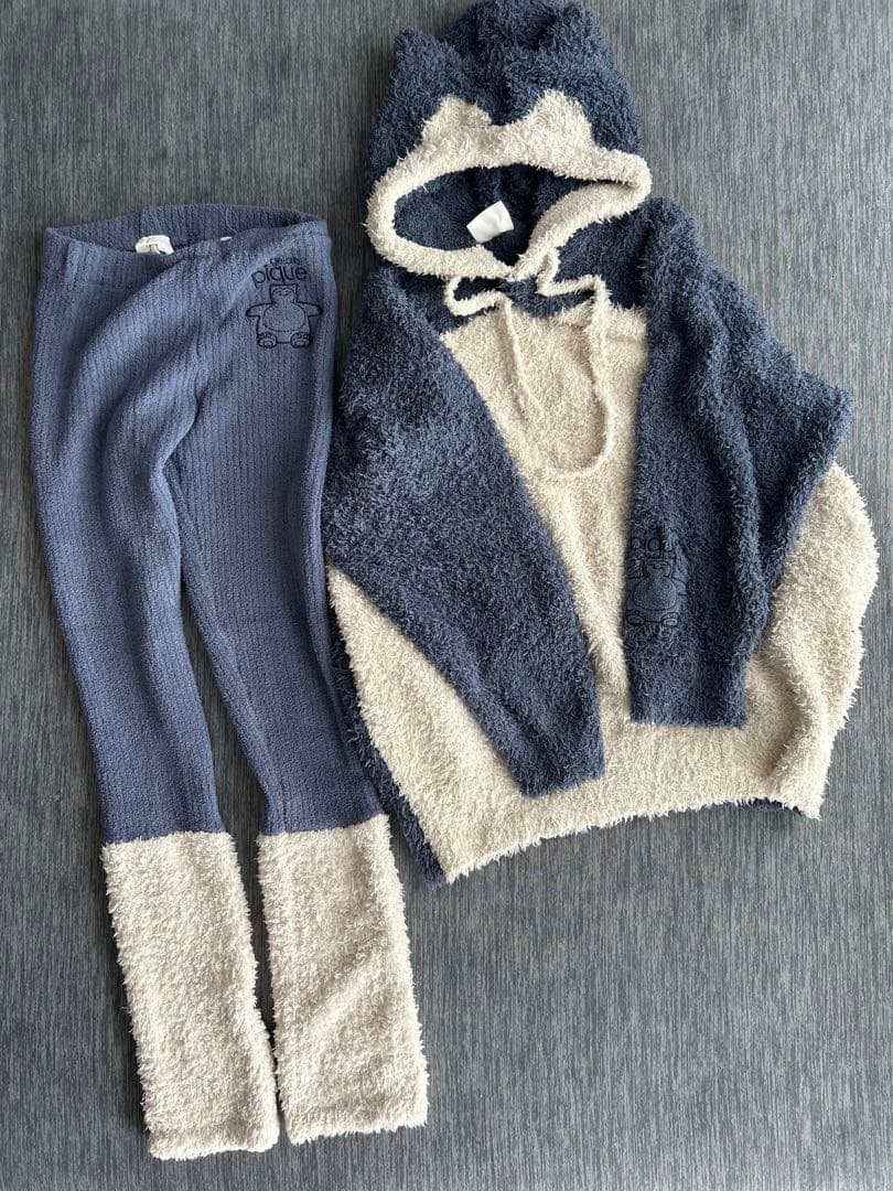 カビゴン　ルームウェア ジェラートピケ