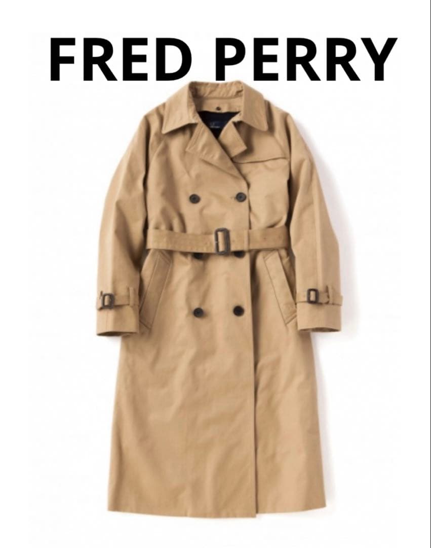 FRED PERRY フレッドペリー　TRENCH COAT ライナー付き　美品