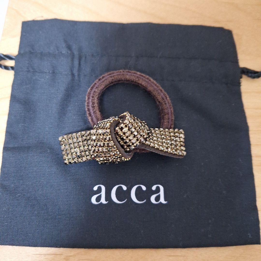 acca アッカ オードリードレスポニー ゴールド