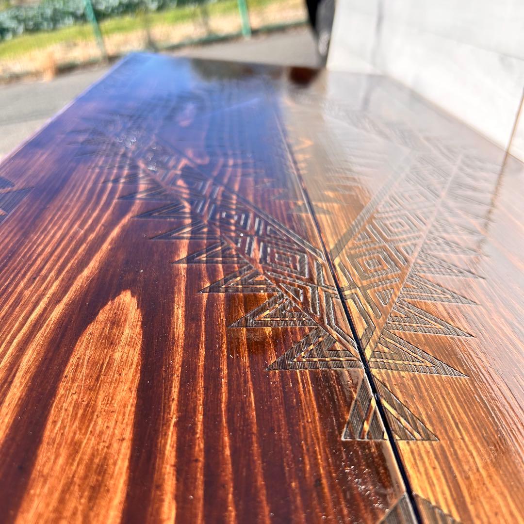 パソコンデスク　折り畳みテーブル　ワンタッチデスク　オルテガテーブル　ニス仕上げ