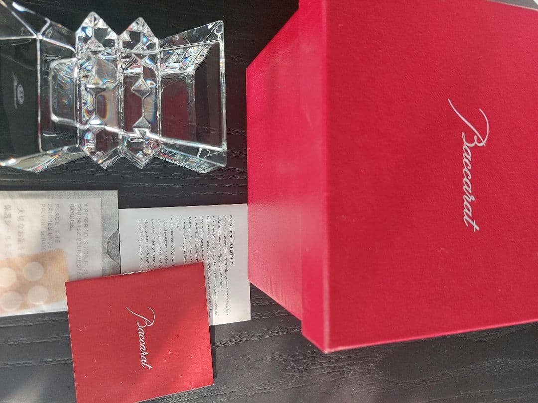 ゆかりんさま専用Baccarat クリスタル花器 コロンビーヌ
