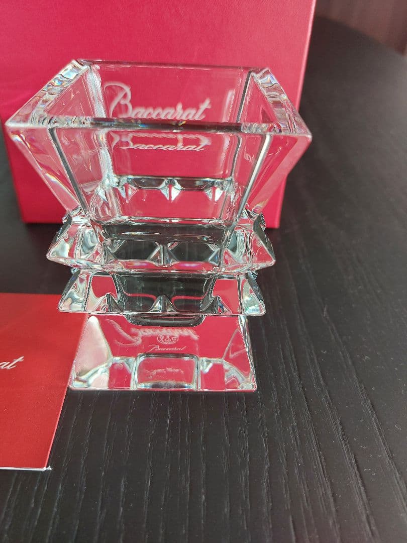 ゆかりんさま専用Baccarat クリスタル花器 コロンビーヌ