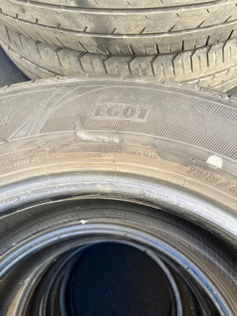 195/65R15◆ グッドイヤーEG０１　4本セット 2021年製　送料込み