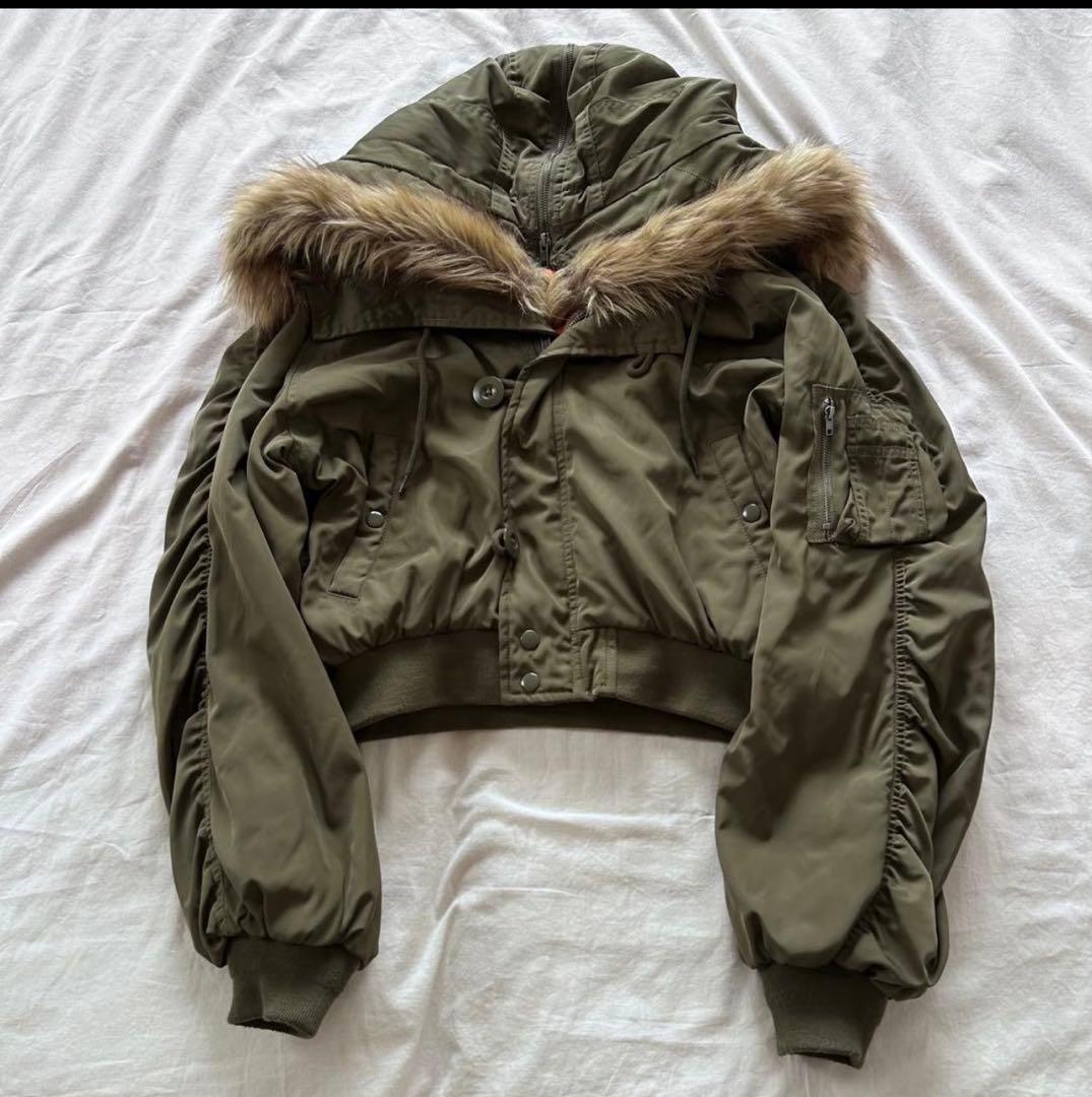 y2k 00s BROWNY STANDARD N-2B フライトジャケット