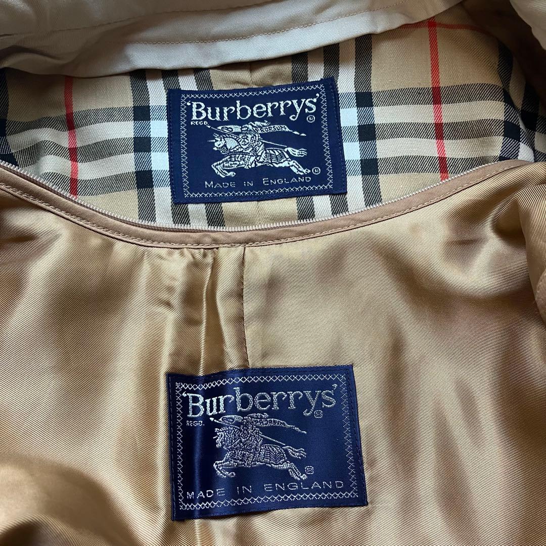 美品 Burberrys ライナー付 トレンチコード ノバチェック 丈114