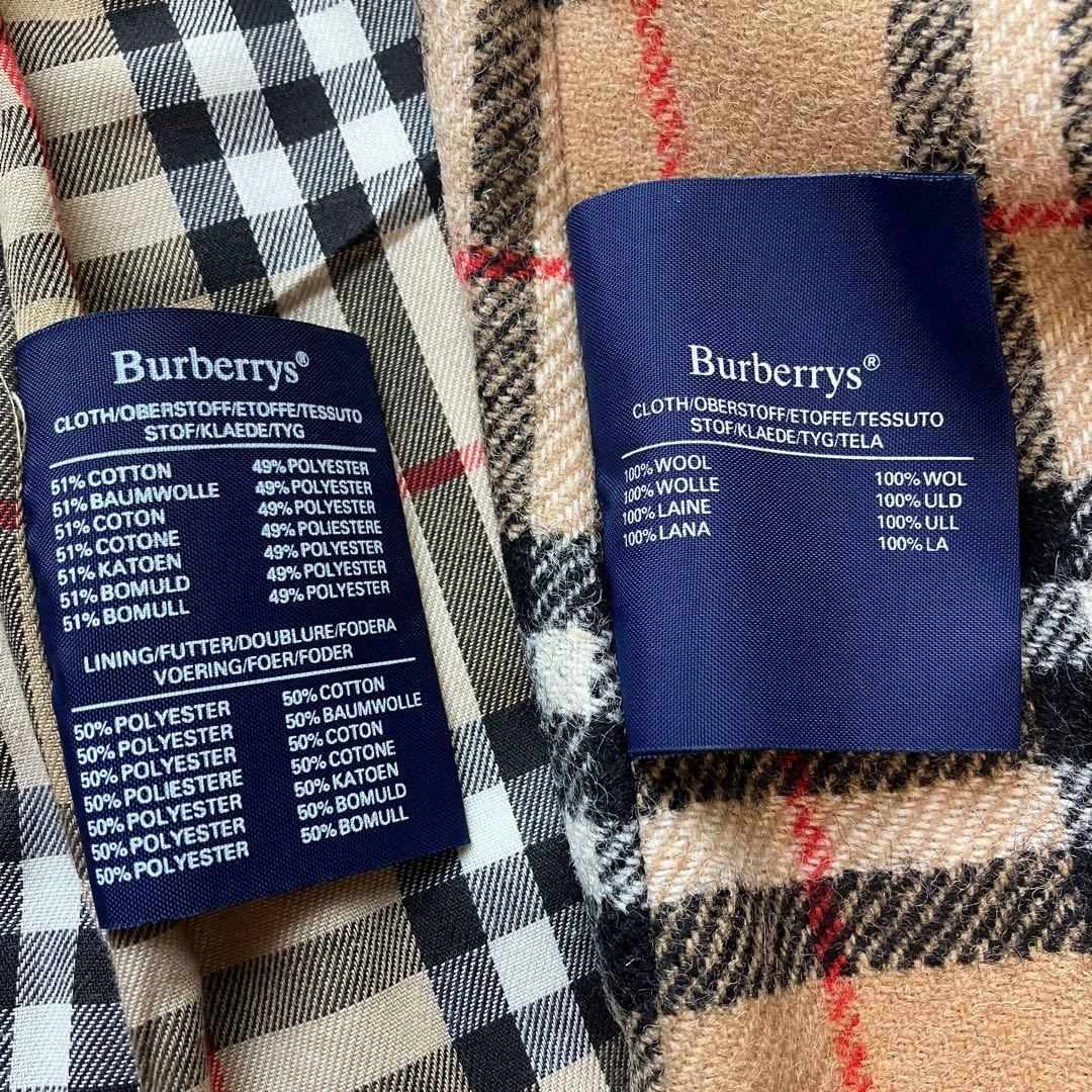 美品 Burberrys ライナー付 トレンチコード ノバチェック 丈114
