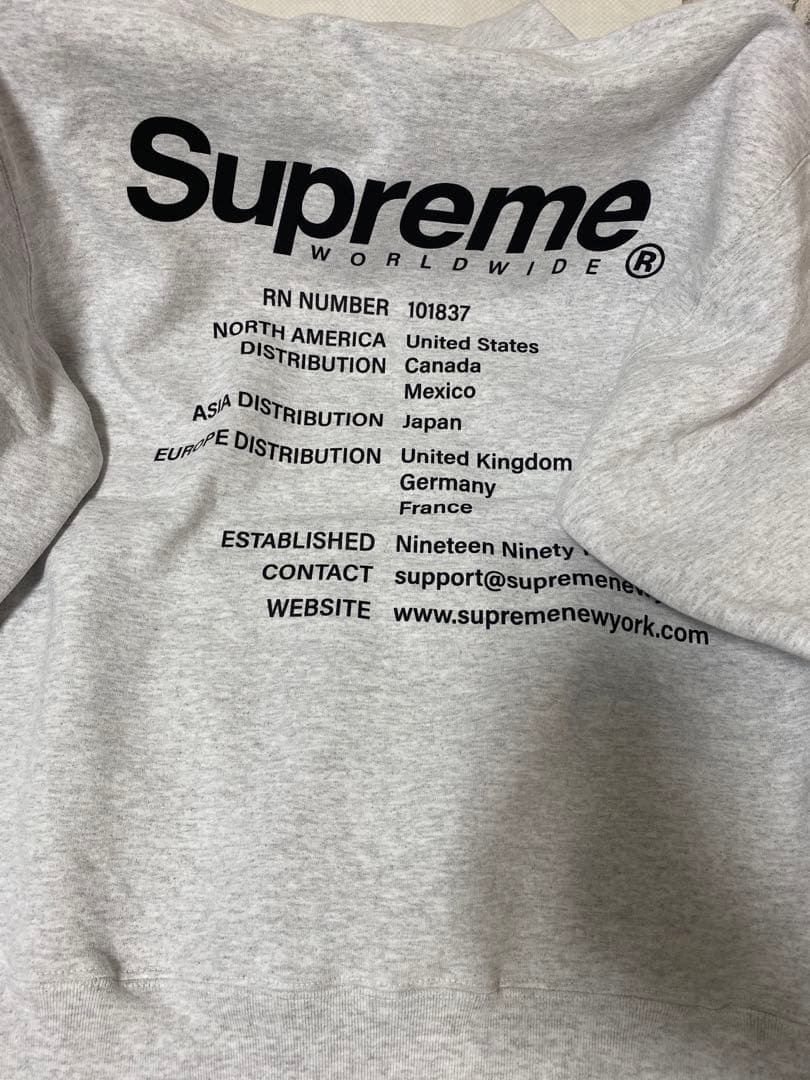 トップス supreme Worldwide Hooded sweatshirt