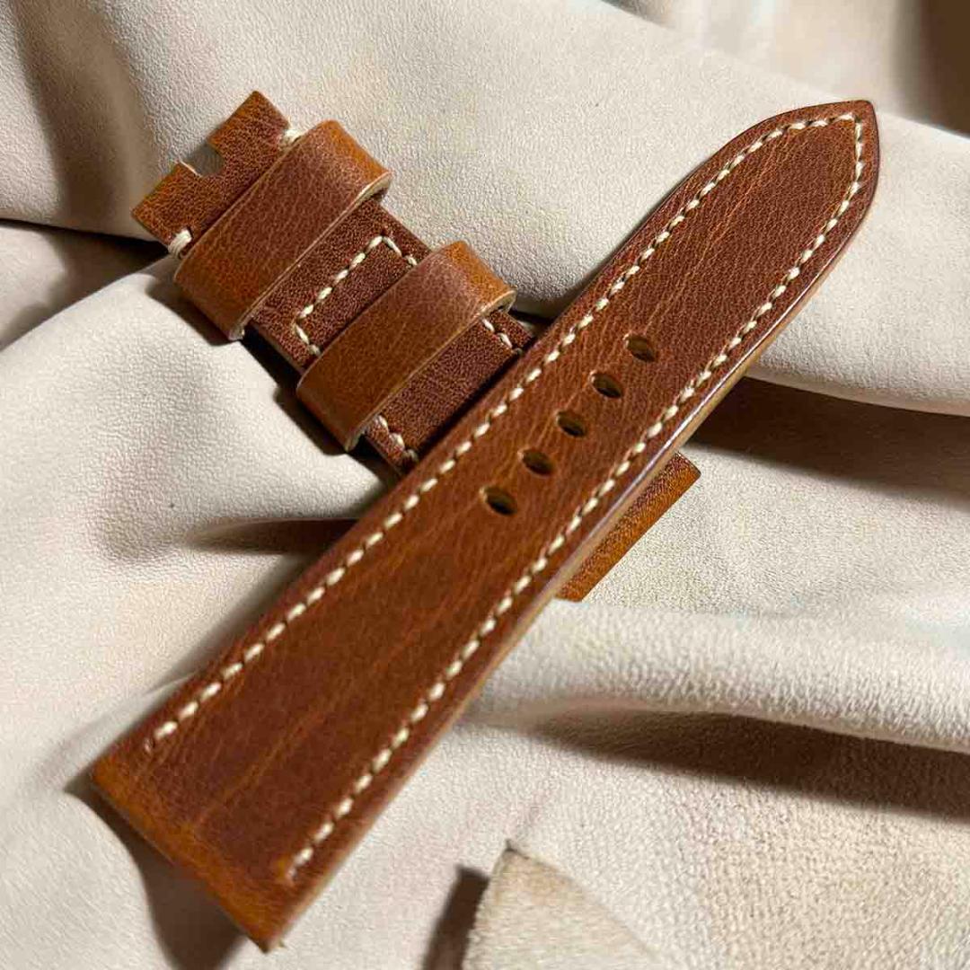 hor-86 ホーウィン   腕時計ベルト  ラグ幅26mm ブラウン