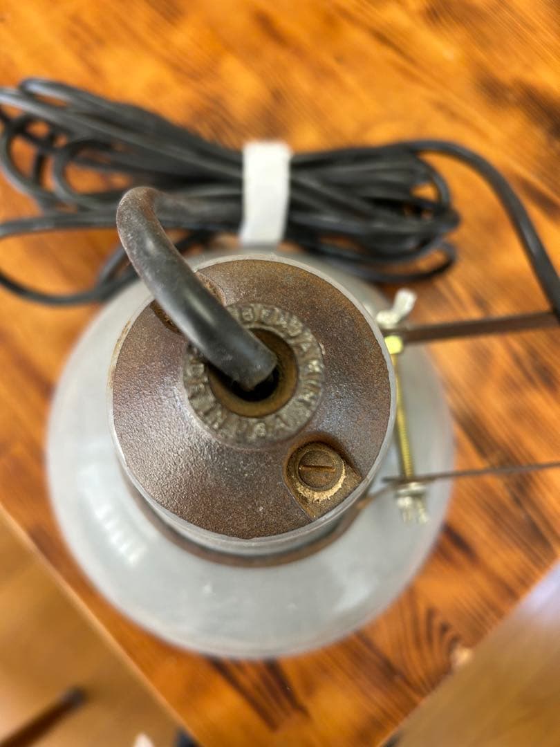 ホーローウォールランプ BENJAMIN 50s アメリカ製