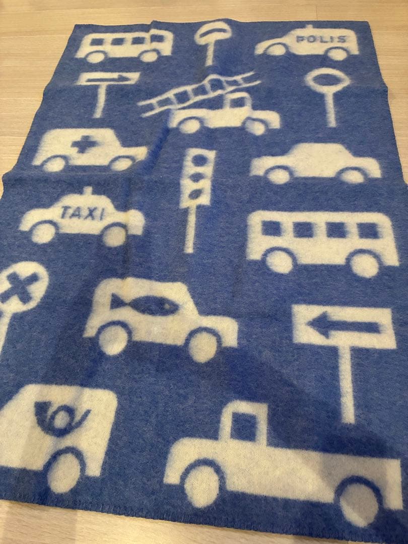 KLIPPAN 交通テーマ ブランケット