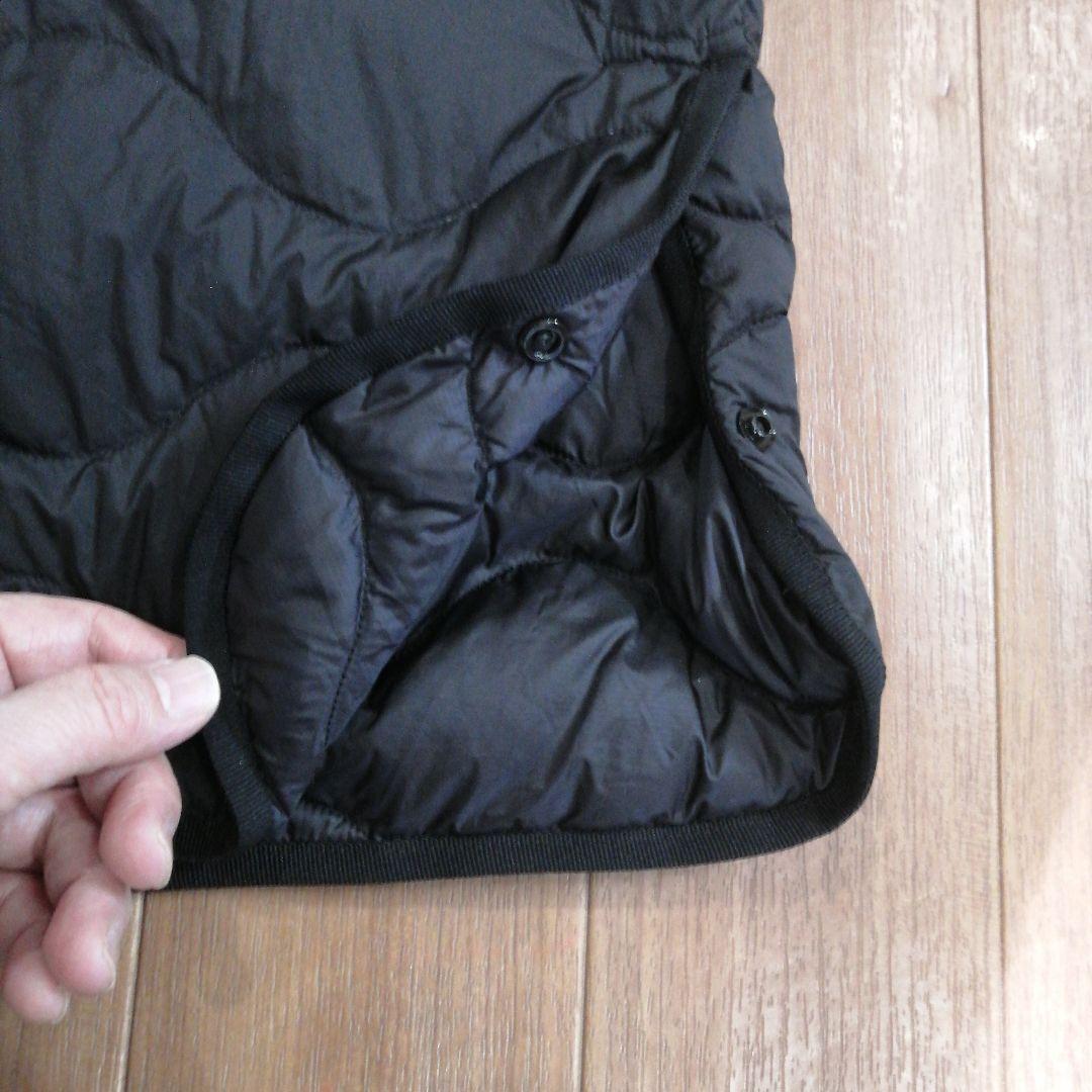 ユニクロ　ウルトラライトダウンロングベスト　XL　ブラック