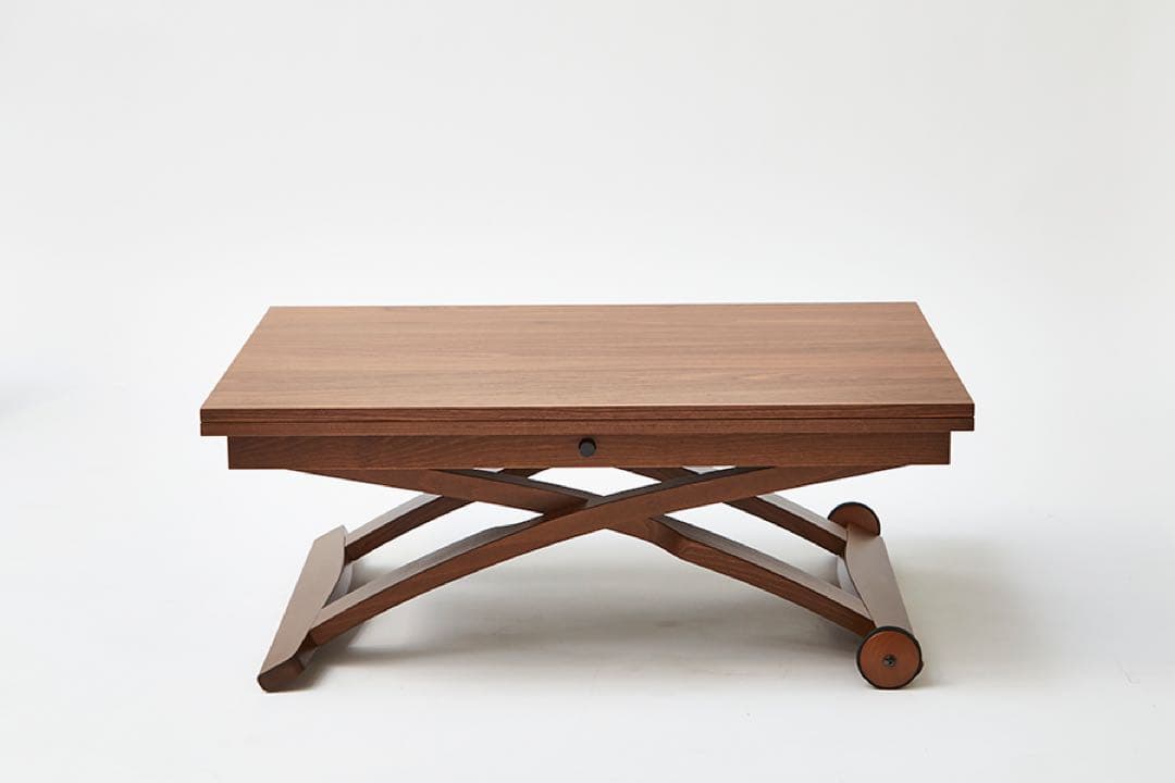 ★大豆★カリガリス コヌビア マスコッティ 伸長・昇降式テーブル