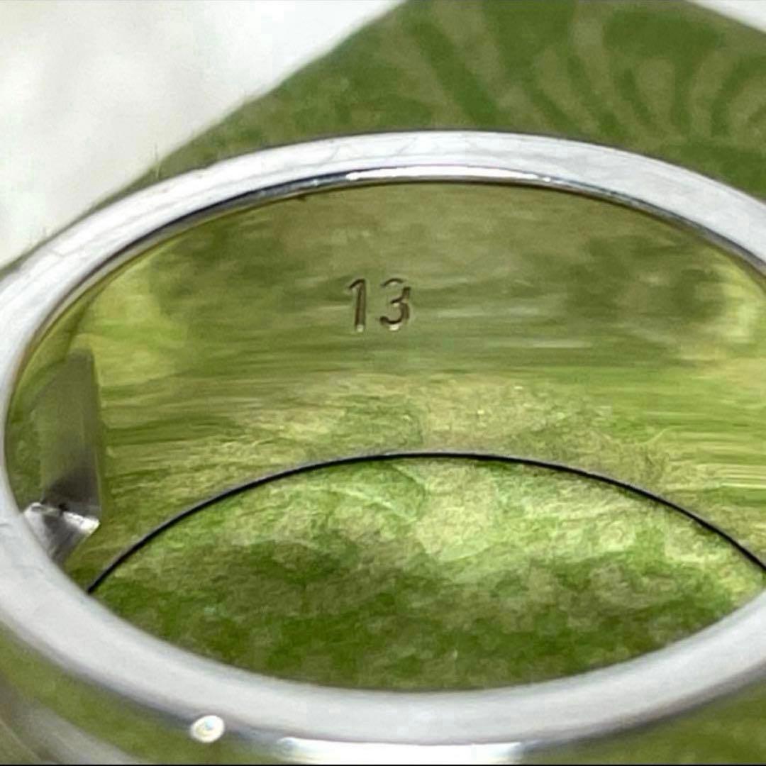 GUCCIグッチ ブランデッドGリング 12号 シルバー925