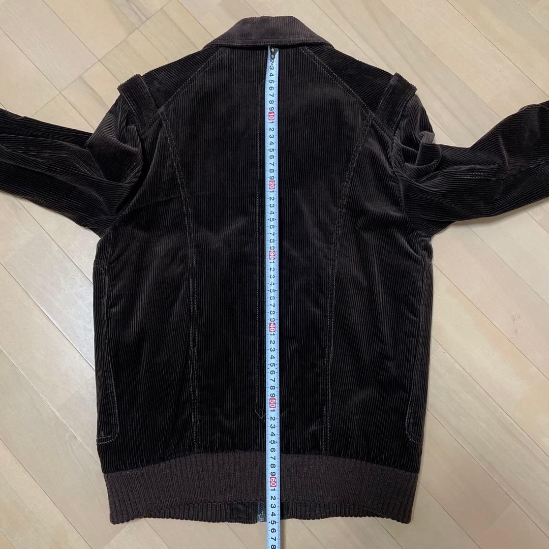 ヴェロニクブランキーノ コーデュロイ ブラウン ブルゾン　46