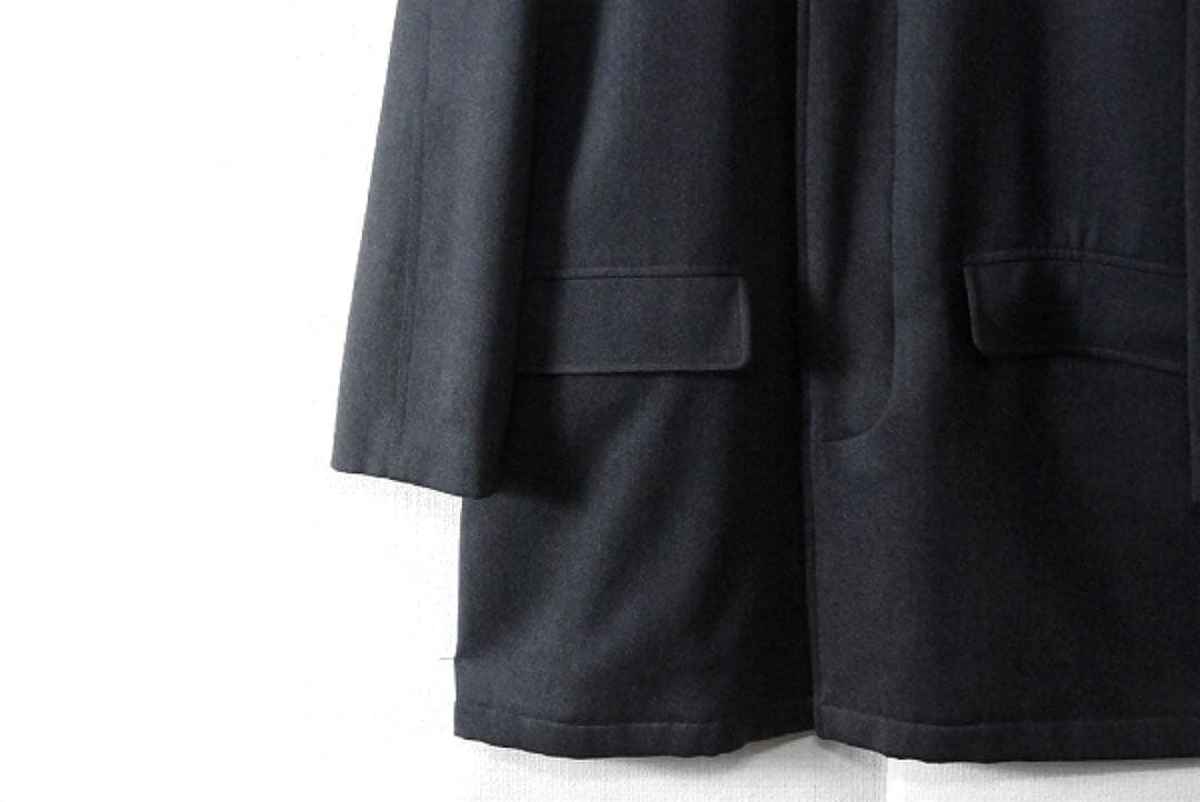 バーバリー ロンドン / ウール ステンカラー イギリス製 バルマカーン グレー